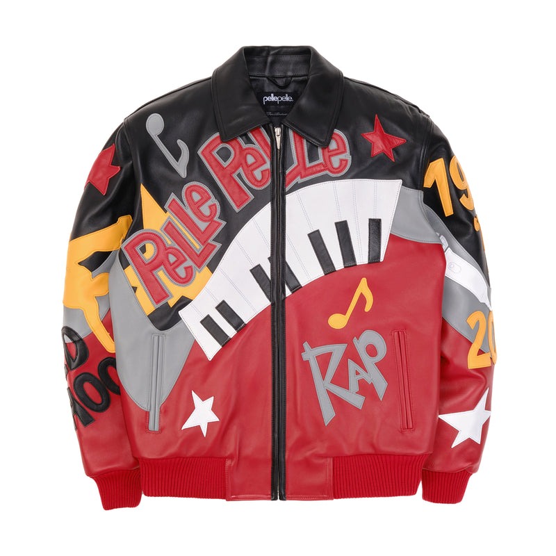 Pelle Pelle Red 50 Years Of Hip Hop - Brick City Leather