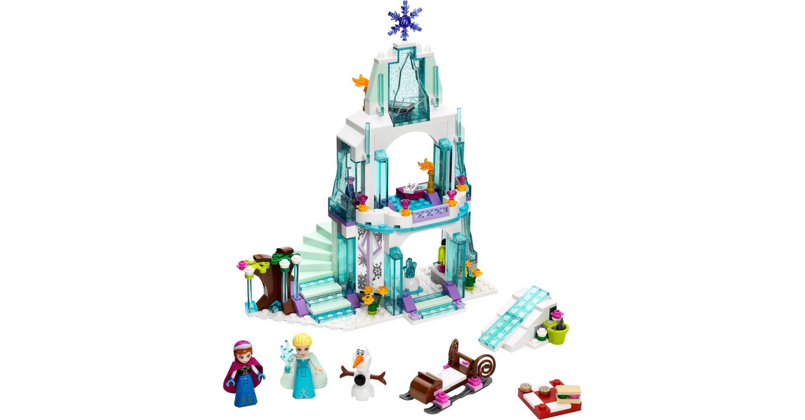 LEGO Disney 41062 Elsa's Sparkling Ice Castle review | Brickset