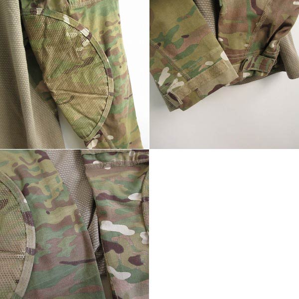 USA製 実物 米軍 US ARMY ACS コンバットシャツ マルチカム 迷彩 M