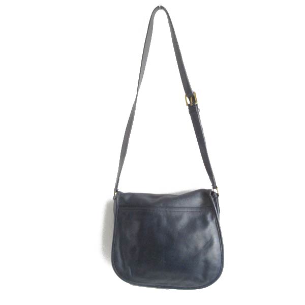 USA製 COACH オールドコーチ フラップタイプ レザー ショルダーバッグ