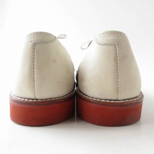 美品 80s-90s USA製 ウォークオーバー ホワイトバックス シューズ 幅狭