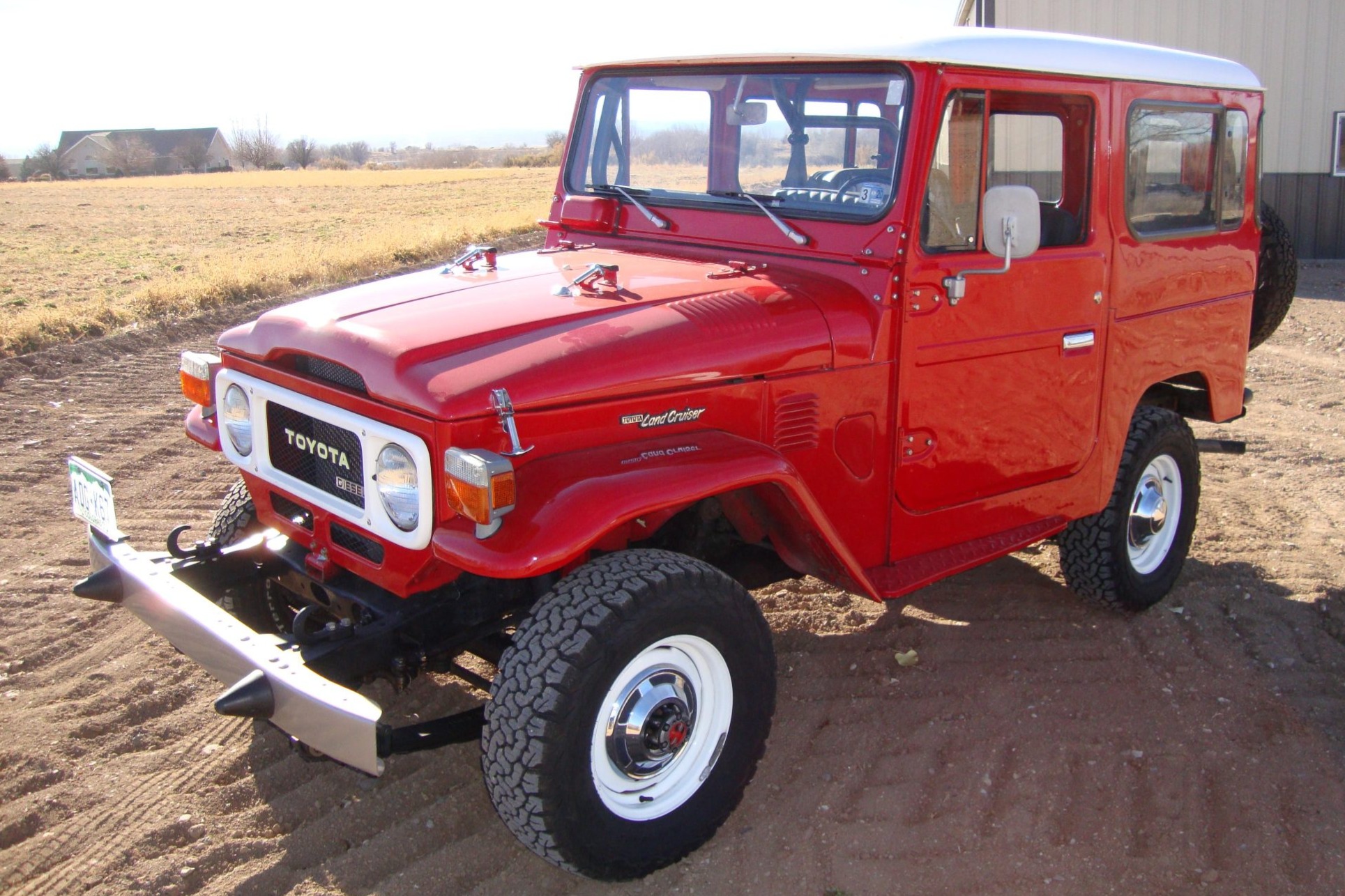 1981 Toyota Land Cruiser BJ40 4-Speed for sale on BaT Auctions
