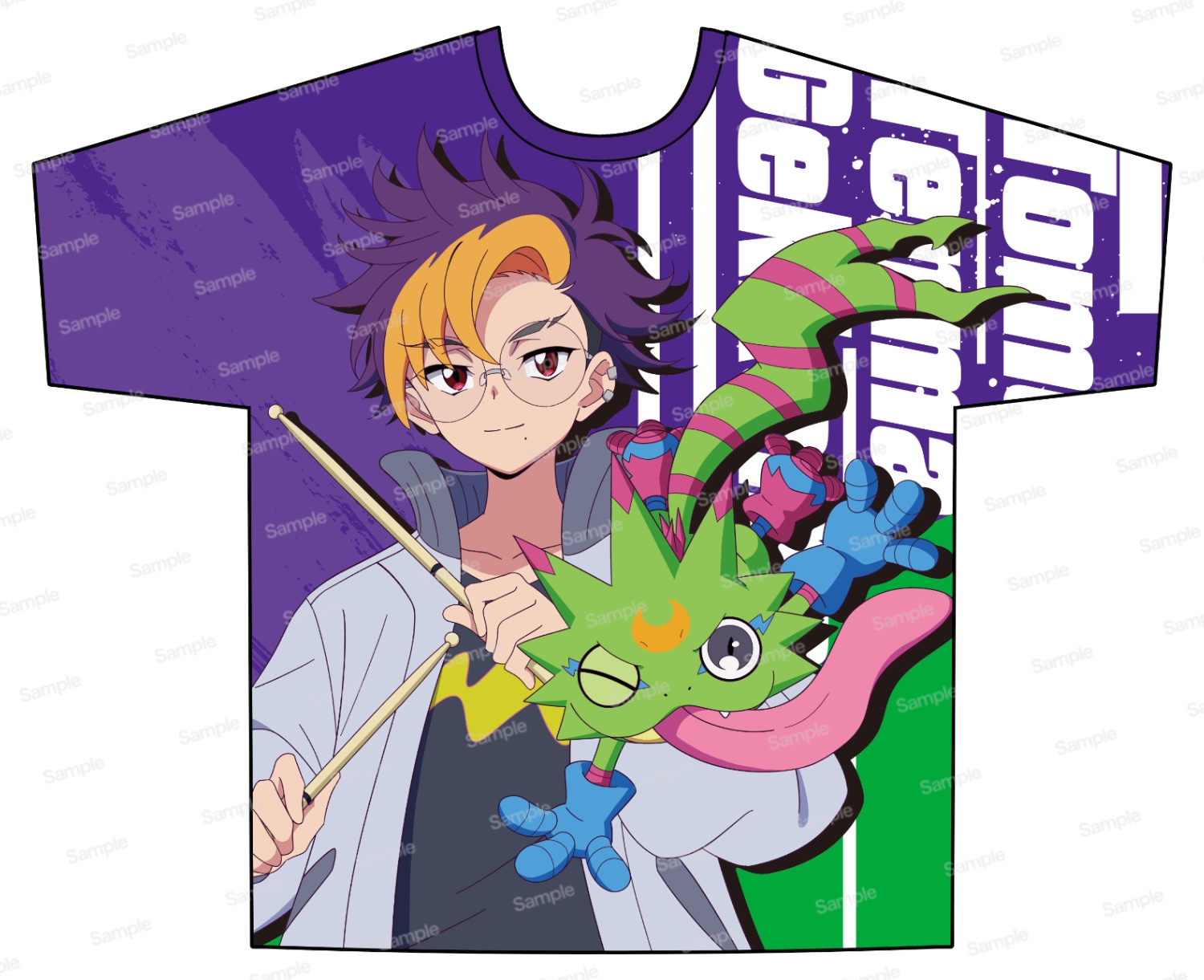 デジモンビートブレイク フルグラフィックTシャツ 天馬トモロウ