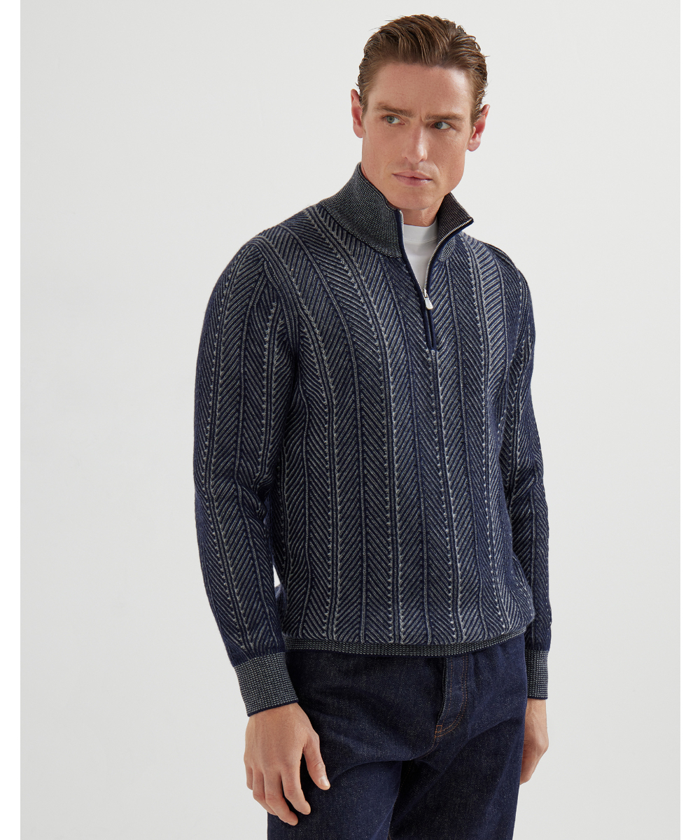 BRUNELLO CUCINELLI/ブルネロ クチネリ_Men通販 | リブニット