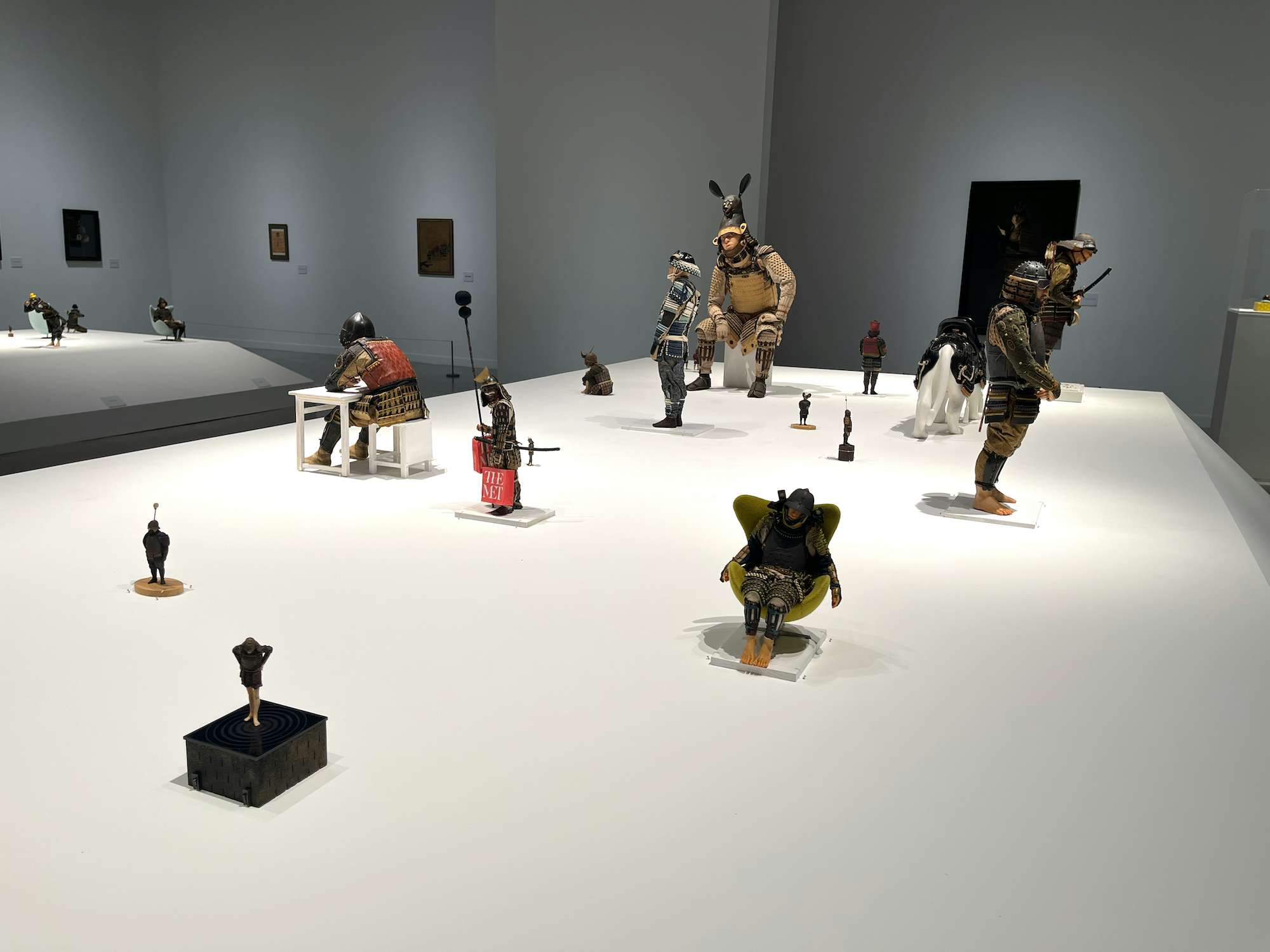 野口哲哉 鎧を着て見る夢 –ARMOURED DREAMER–」（箱根彫刻の森美術館