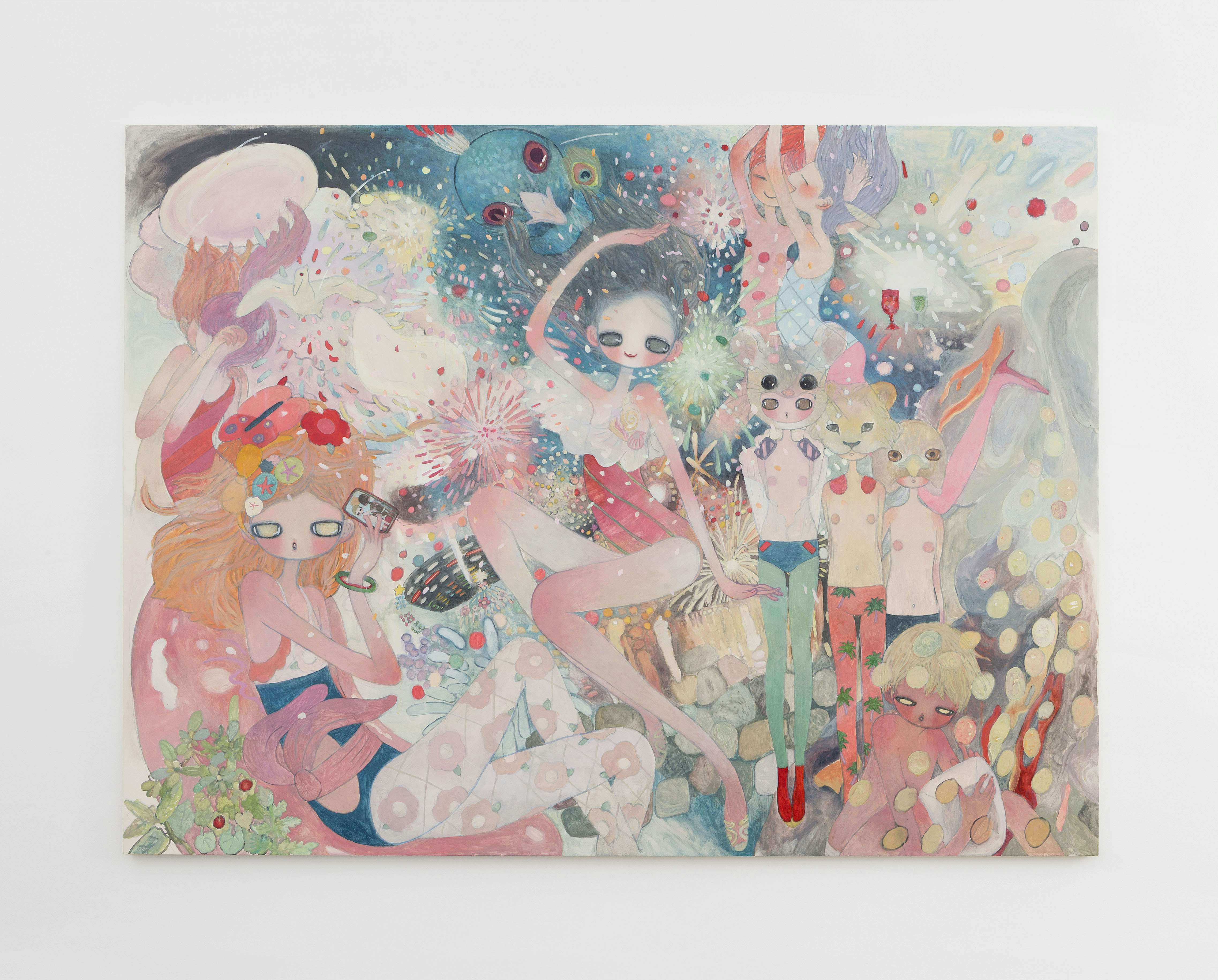 タカノ綾がパリ・ペロタンで見せた「200年後の理想郷」｜美術手帖