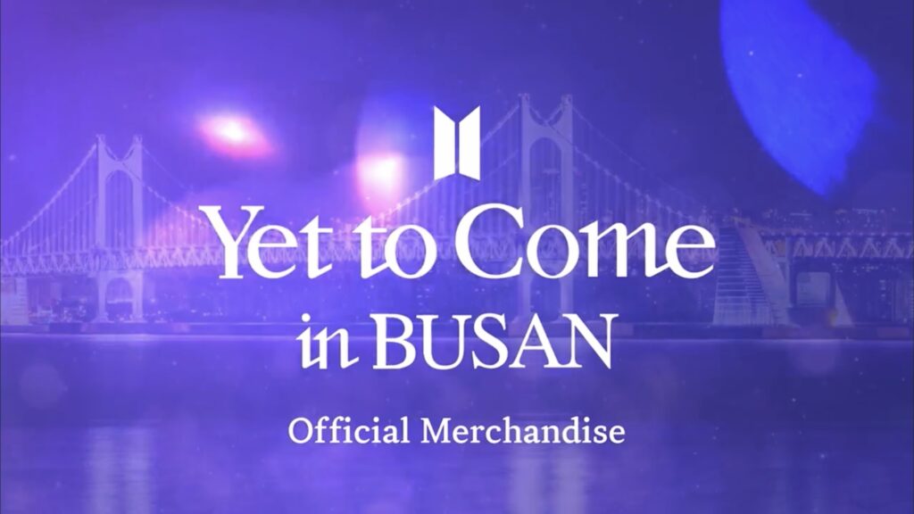 BTS 釜山コンサート「Yet To Come in BUSAN」のグッズラインナップが