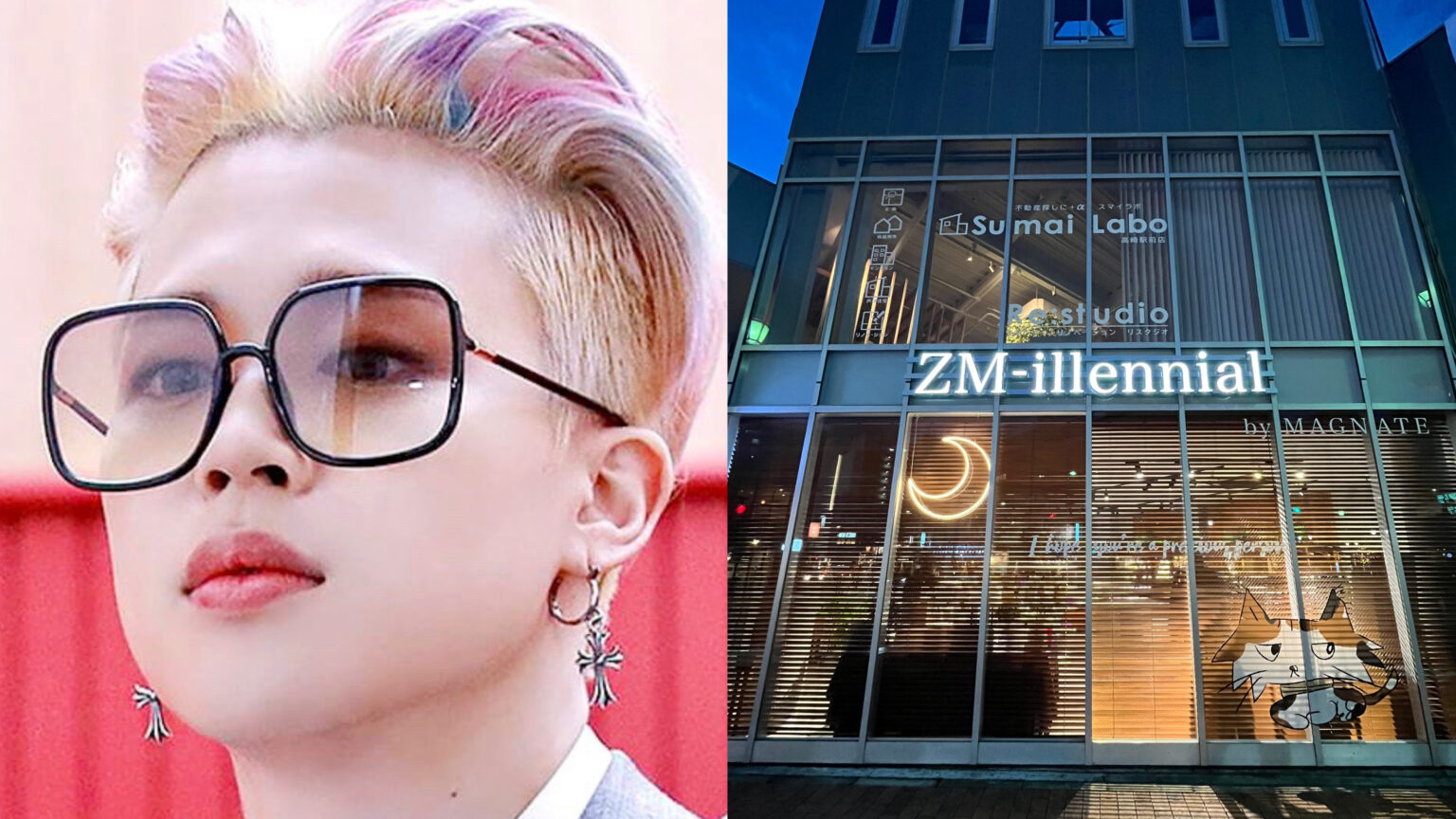 BTS ジミンパパのお店「ZM-illennial(ジミレニアル)」のポップアップ