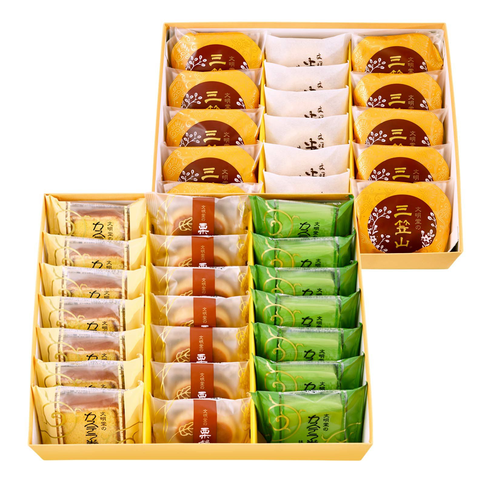 バラエティ詰め合わせG 38個入 | 文明堂神戸店公式オンラインショップ