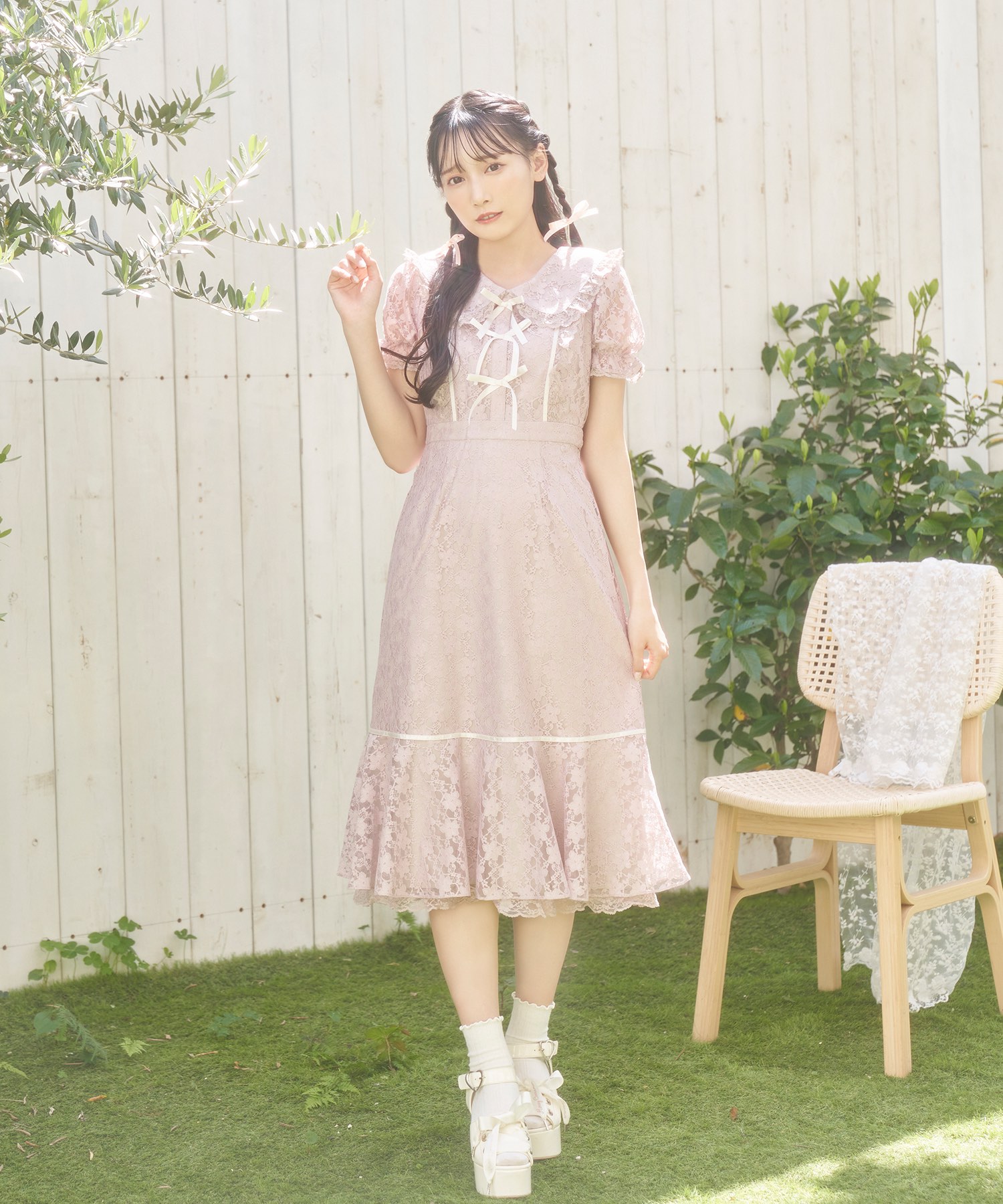 総レースマーメイドワンピース – BUNNY APARTMENT