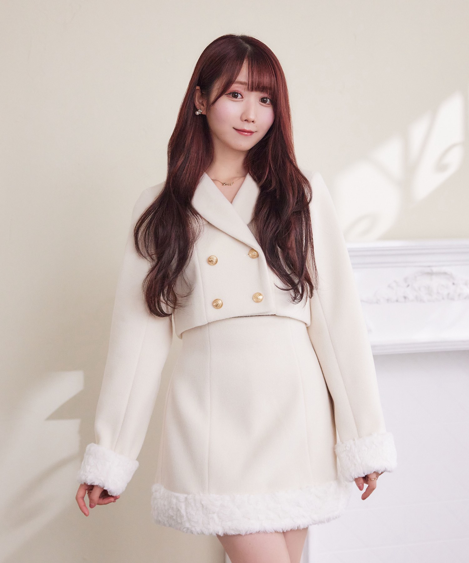 fake fur switching SET UP – BUNNY APARTMENT