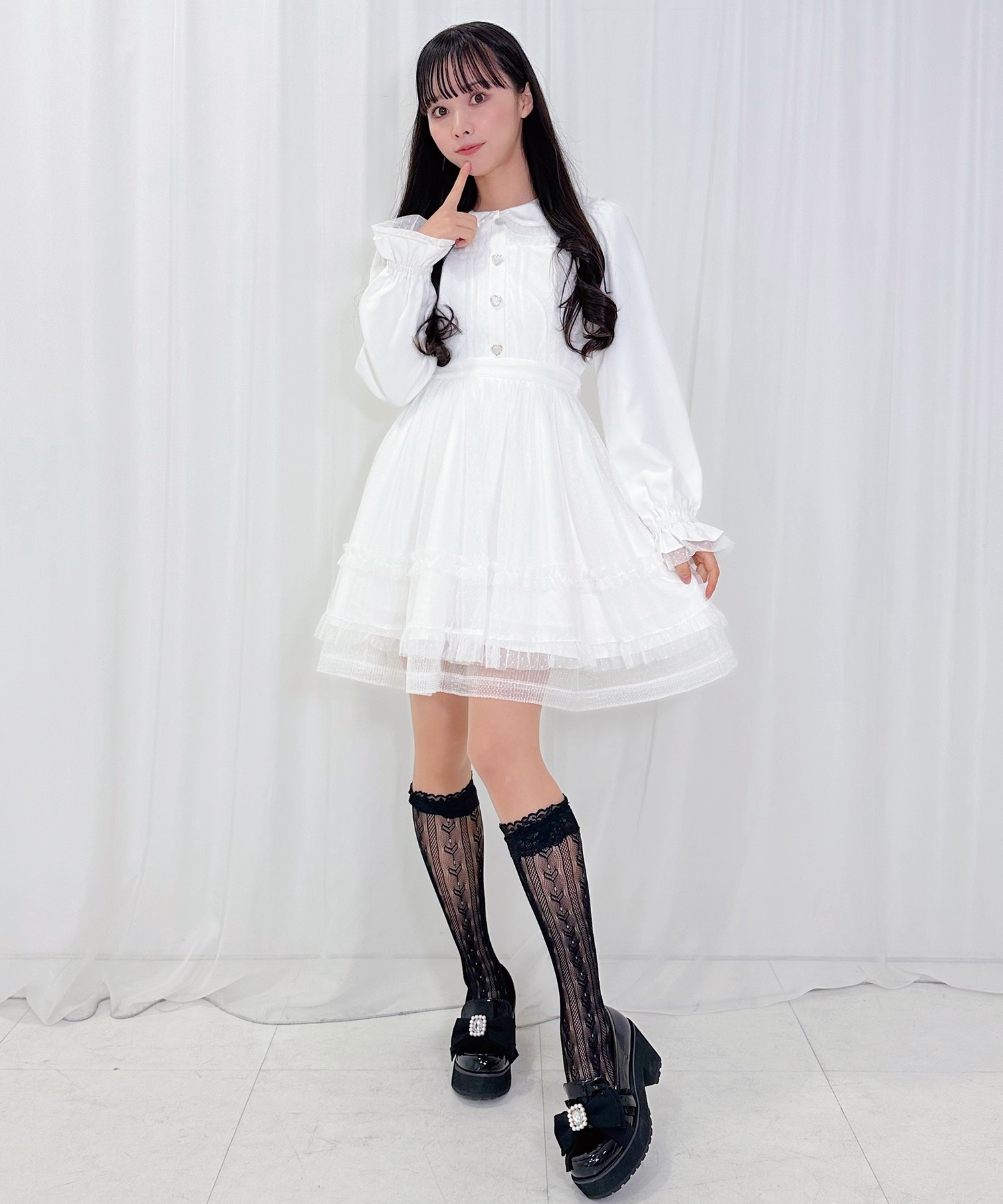 ドットチュールワンピース – BUNNY APARTMENT