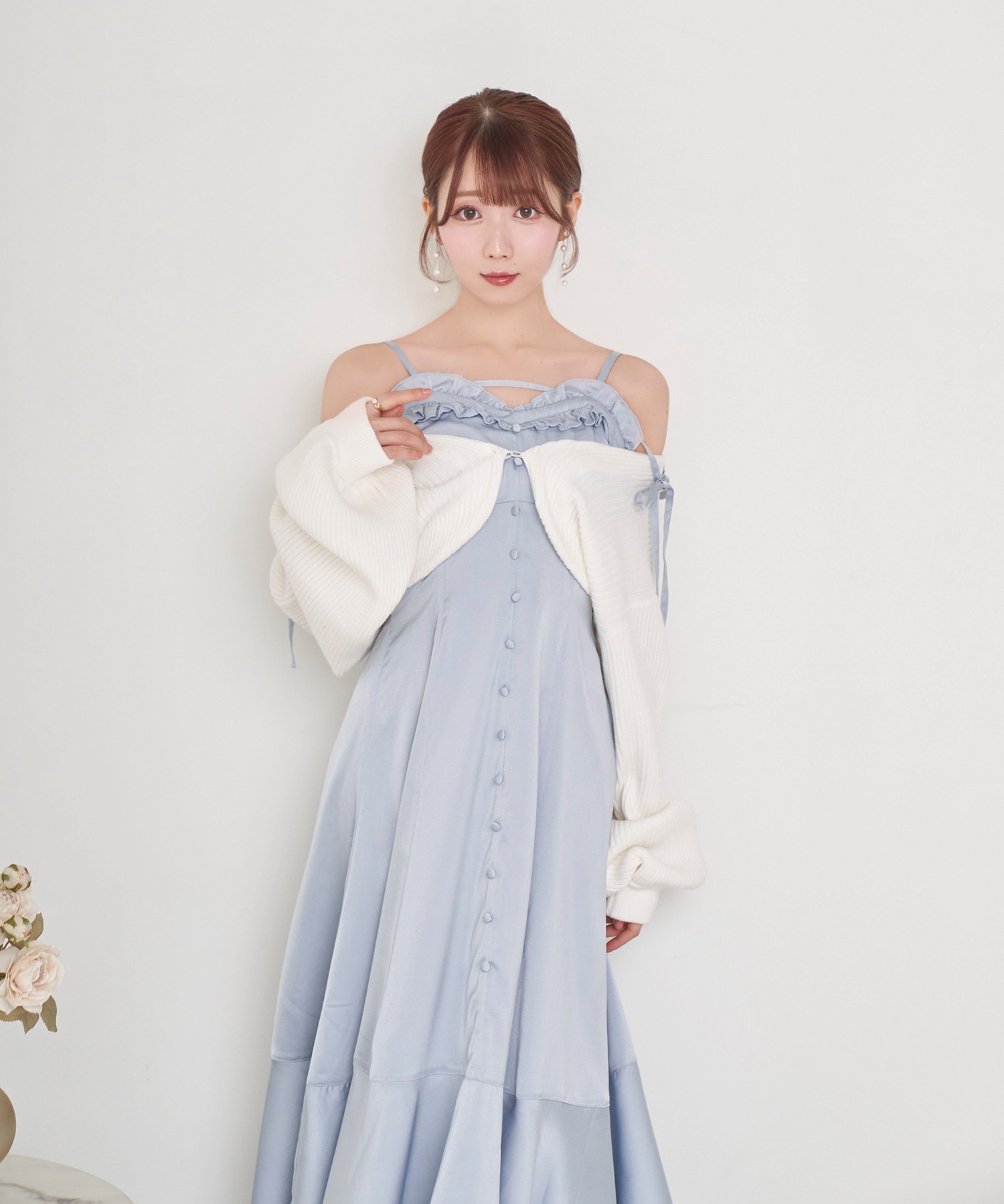 cami dress set cardigan – BUNNY APARTMENT