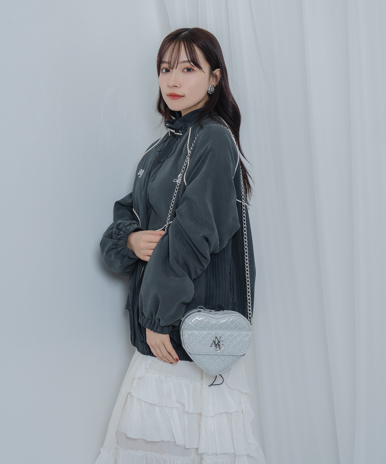 ラメハートキルティングショルダーバッグ – BUNNY APARTMENT