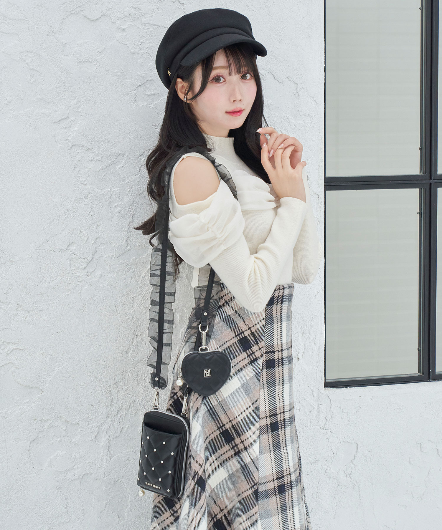 organ frill mini shoulder – BUNNY APARTMENT