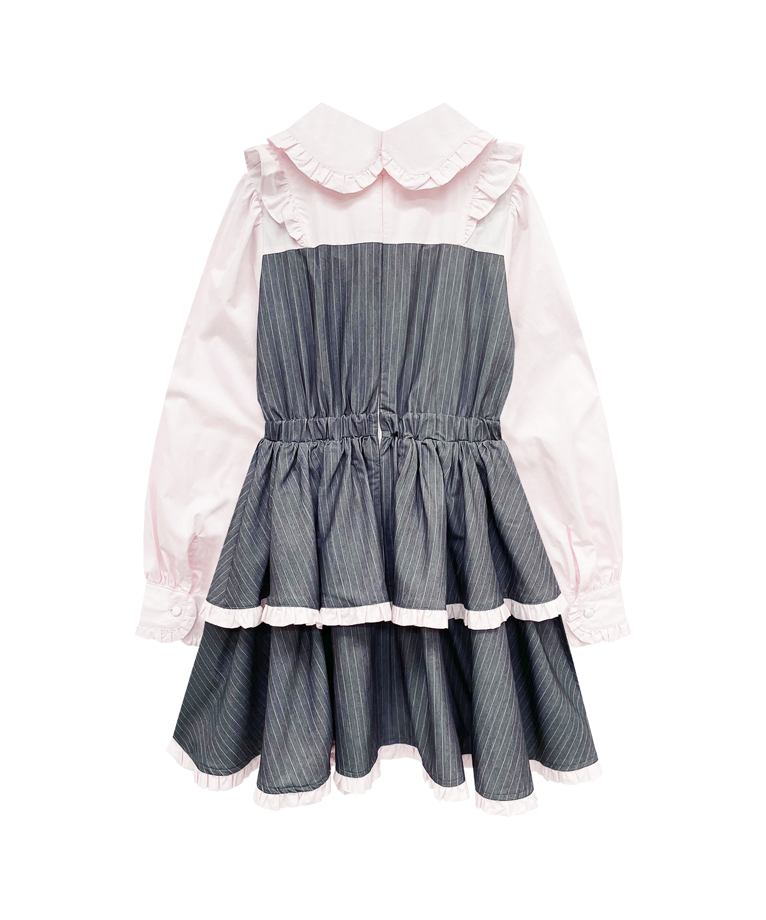 ボウタイリボンストライプワンピース – BUNNY APARTMENT