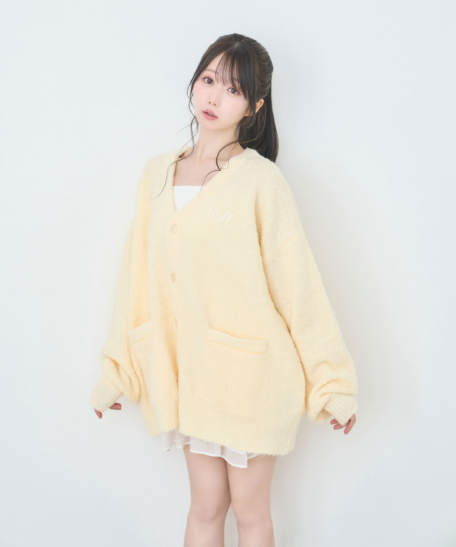 My color big cardigan – BUNNY APARTMENT