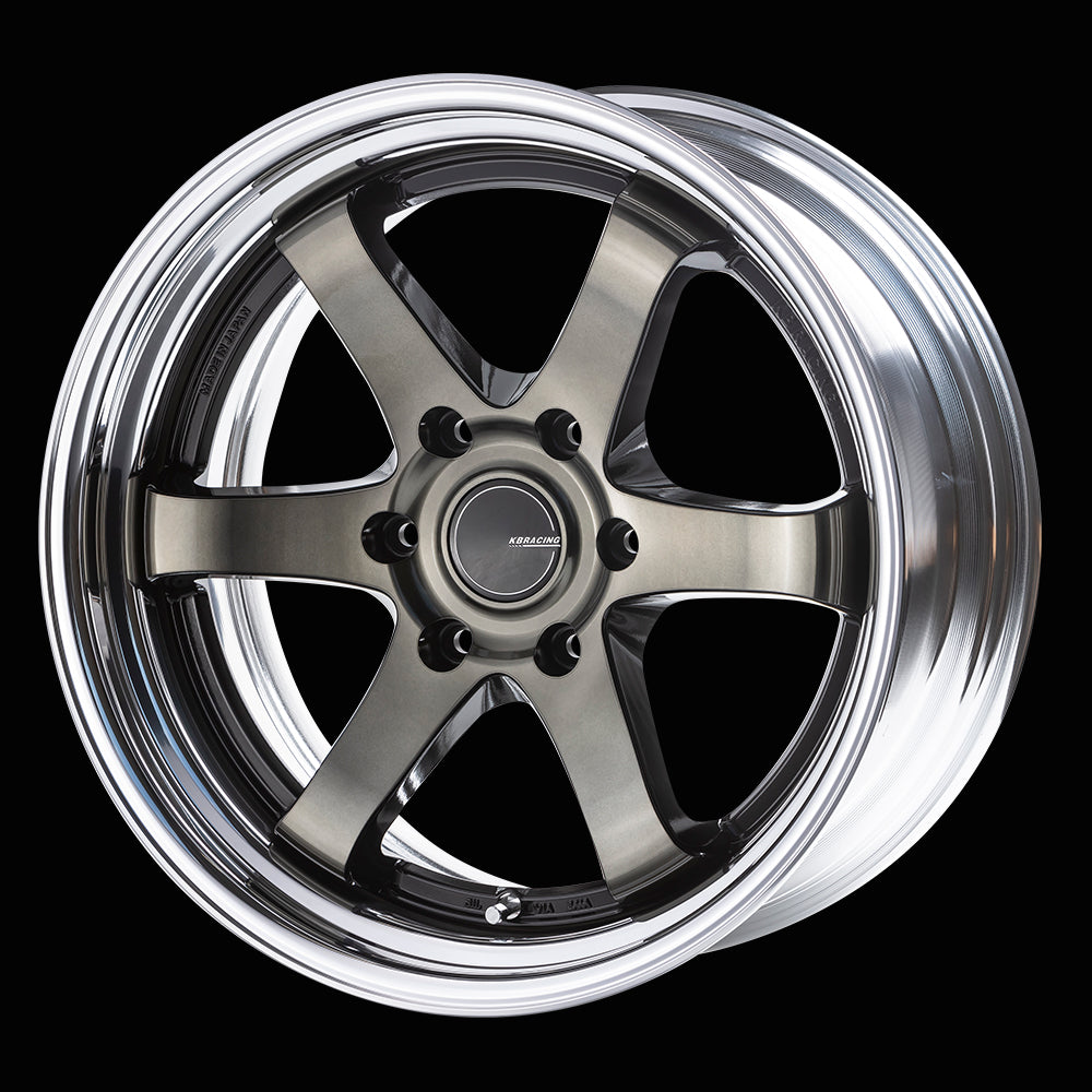 KBRACING2 2ピースホイール 19inch〈ステップリム〉4本セット
