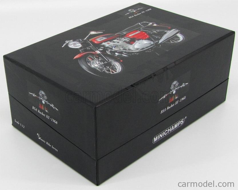 MINICHAMPS 122130100 Scale 1/12 | BSA ROCKET III 1968 RED