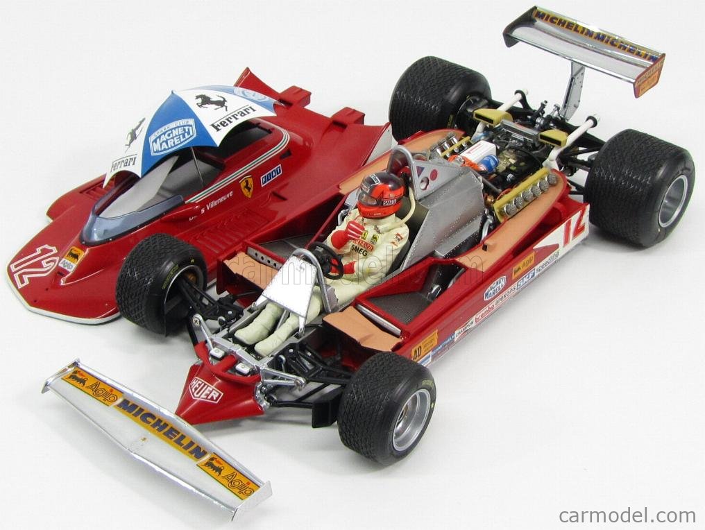 EXOTO EXO97075 Scale 1/18 | FERRARI F1 312T4 N 12 WINNER GP USA
