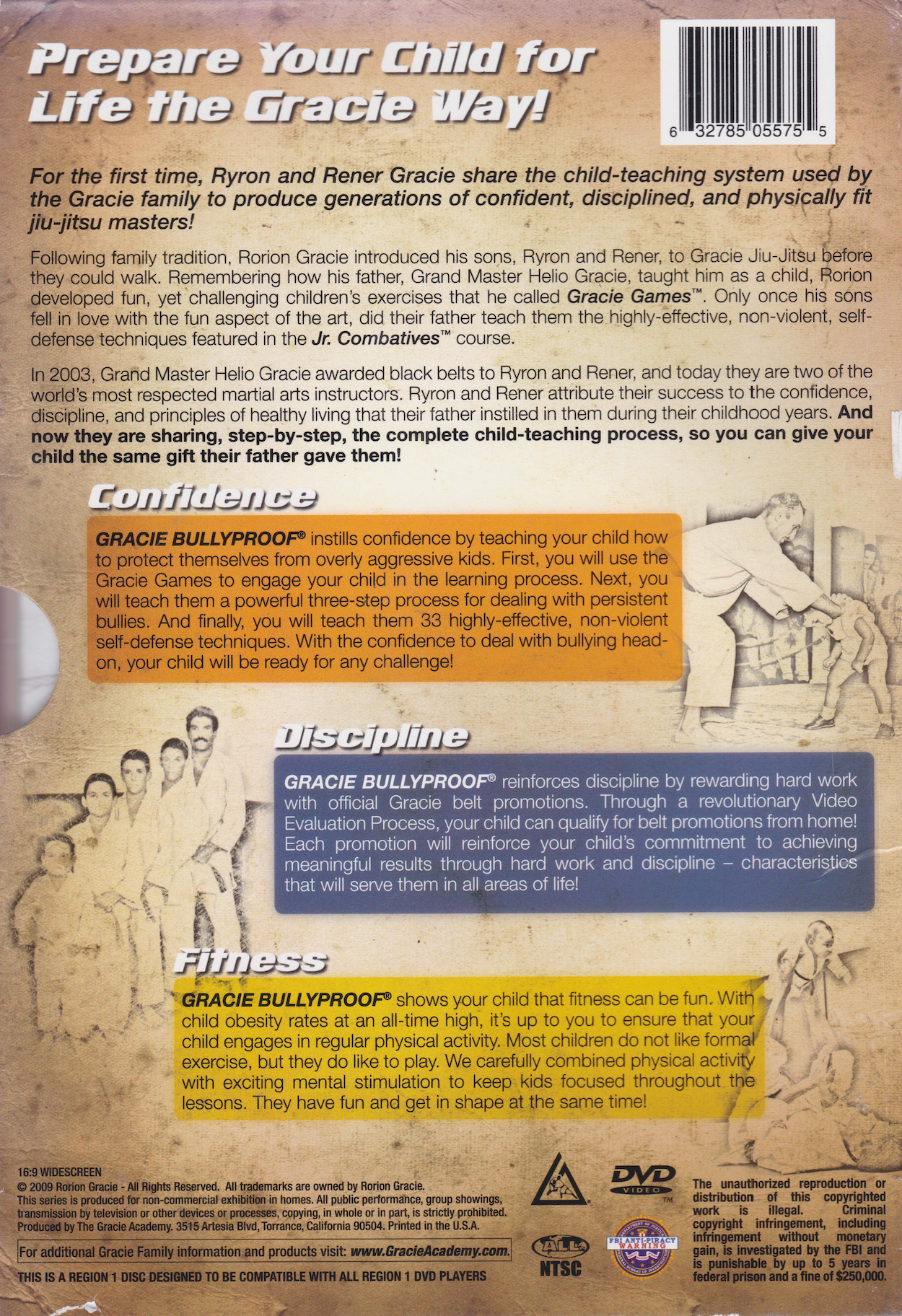 Gracie Bullyproof 11 DVD Package by Gracie Academy – Budovideos Inc