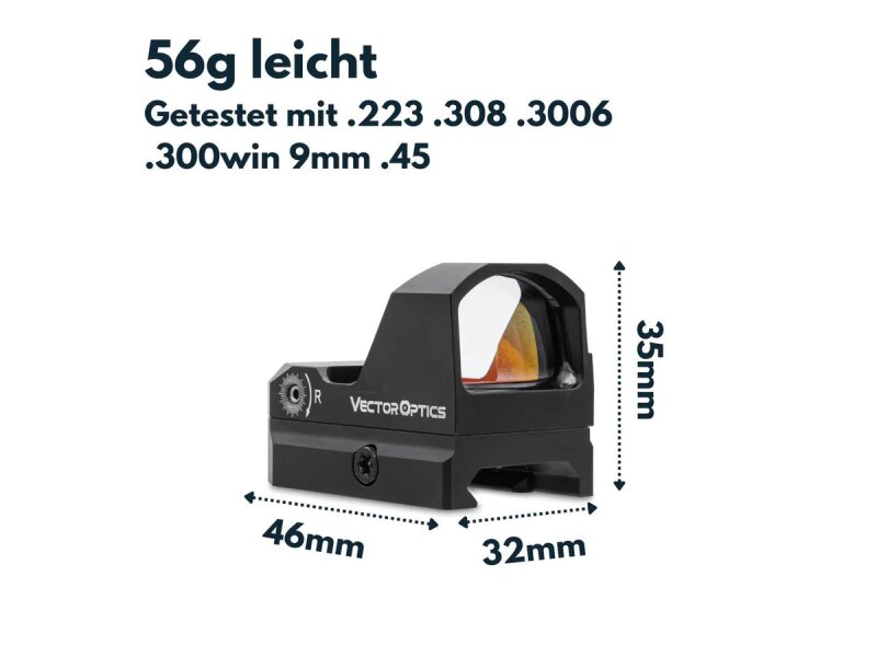 Vector Optics SCRD-19II Frenzy 1x17x24 - 21mm Picatinny