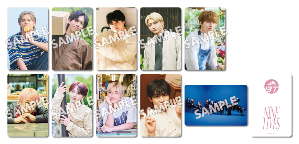 9/24(水)発売 22nd Single『NINE LIVES』 CD SHOPチェーン別購入者特典