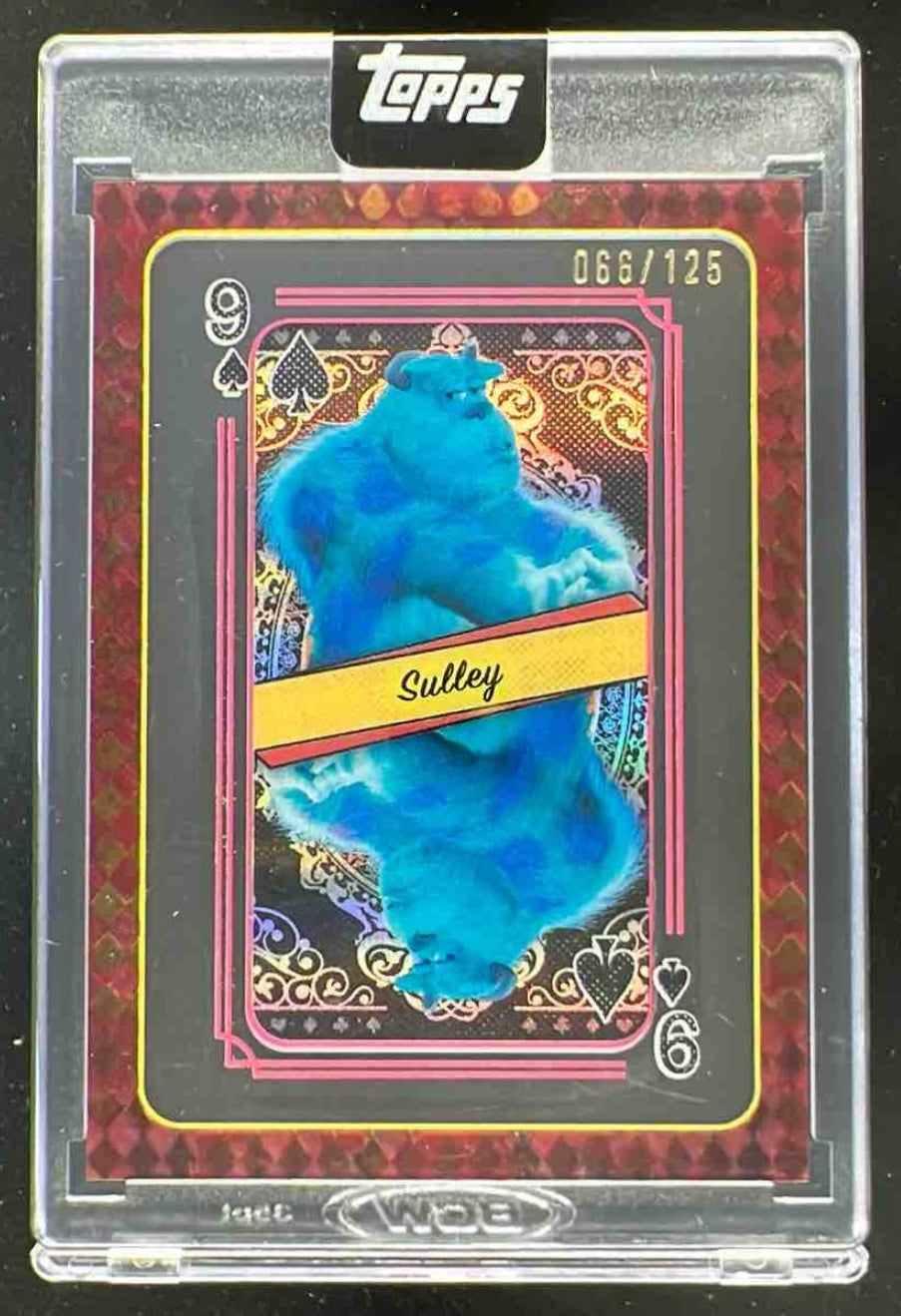 2025 Topps Mint Disney Encased Queen of Hearts Acetate Playing