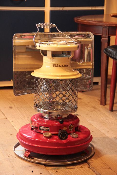 ニッセンBS-5 ,日本船燈株式会社,1972 昭和レトロ ストーブ 五徳