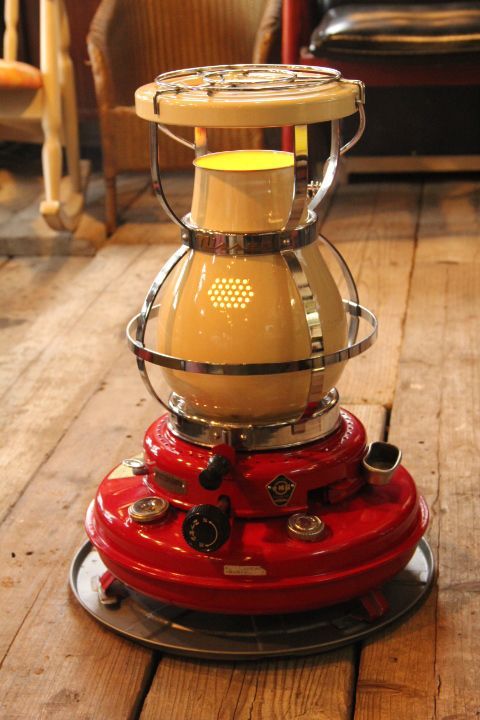 ニッセンMS-1,日本船燈 純正五徳、下皿、箱付 - BURN-UPS!