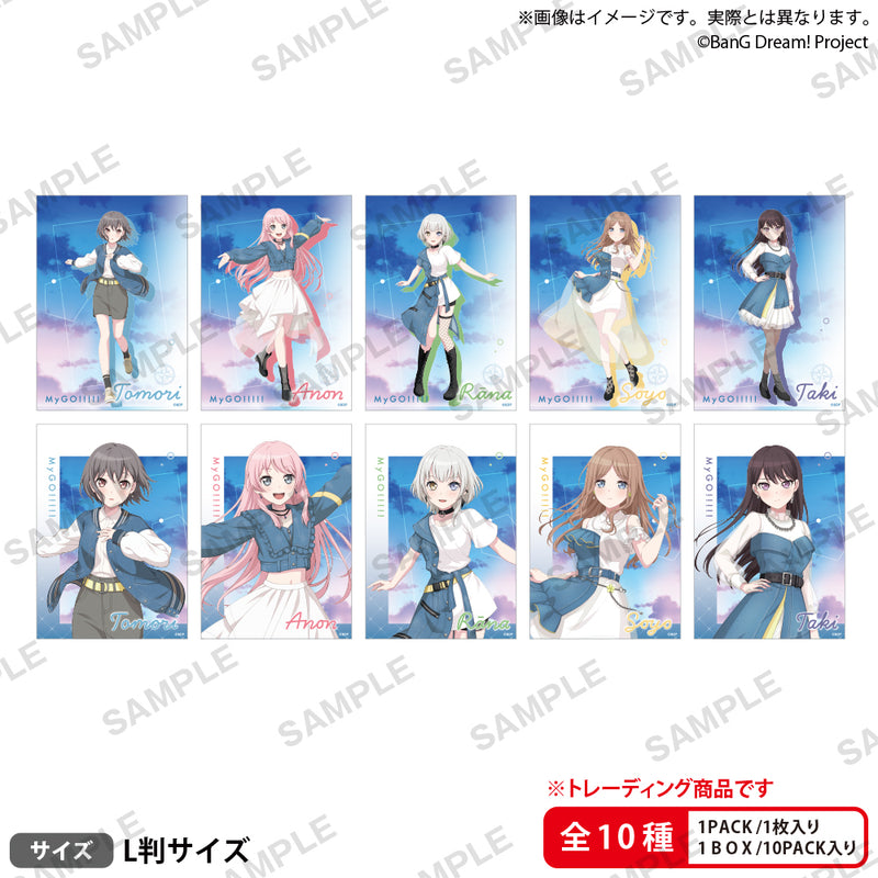 BanG Dream! トレーディングブロマイド Dawn and Dusk MyGO!!!!! ver