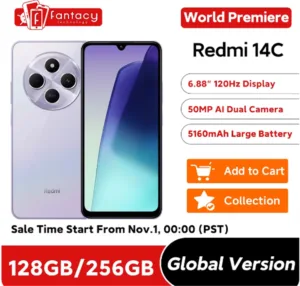 シャオミから発売された「Redmi 14C」グローバルバージョンのセールが