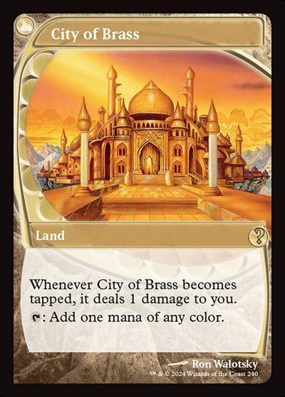 MB2)City of Brass(0240)(未来枠)(F)/真鍮の都 | (FOIL)神話レア・レア