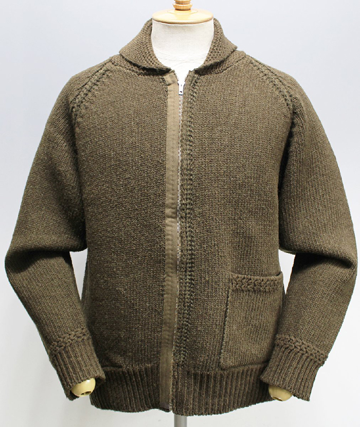Nigel Cabourn (ナイジェルケーボン) 40s USAF ZIP CARDIGAN - C2 TYPE