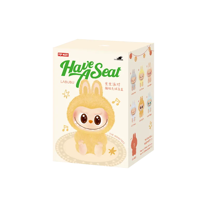 LABUBU THE MONSTERS - Have a Seat Vinyl Plush Blind Box – MESO Toys