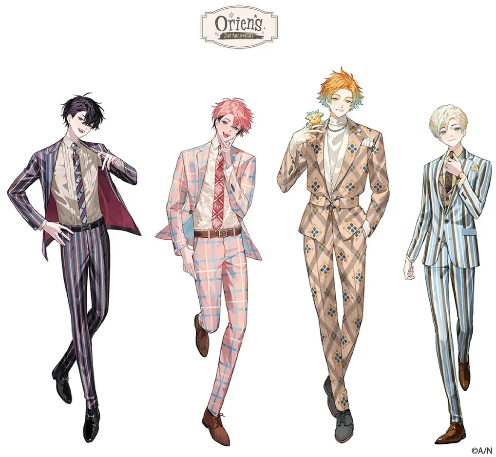 にじさんじ」所属VTuberユニット・Oriensがデビュー2周年！アニメイト