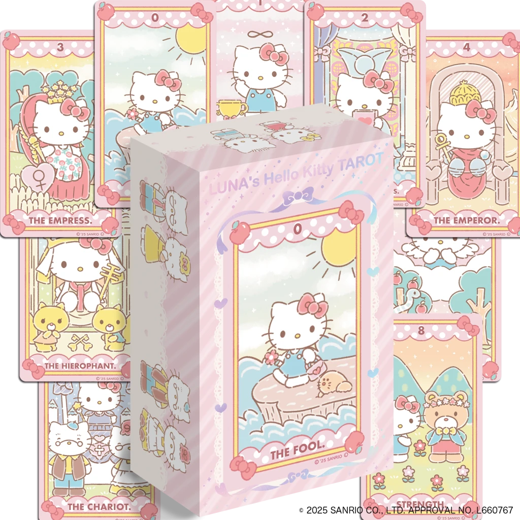 LUNA's HELLO KITTY TAROT』ハローキティのタロットが新発売！ | BUZZチケ