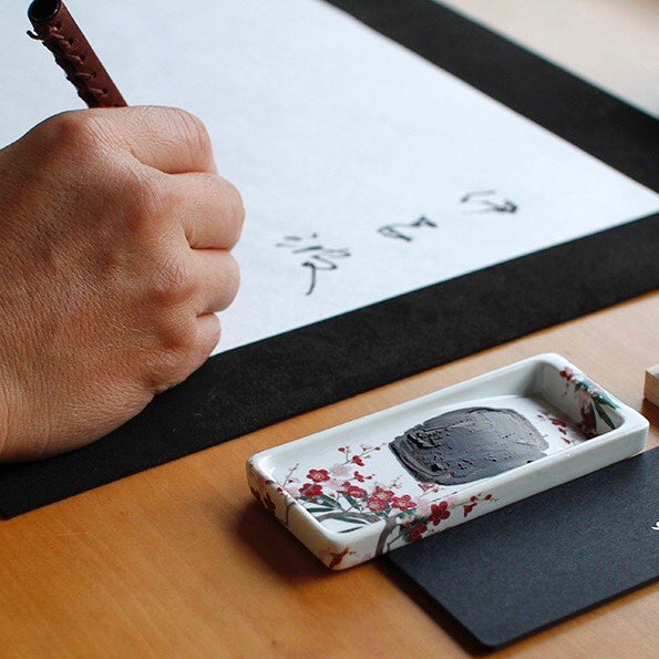 吉田陶芸 花陶硯 プチ硯セット – By Emotion