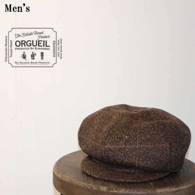 ORGUEIL キャスケット Casquette OR-7049 （BROWN） - C.COUNTLY【シー