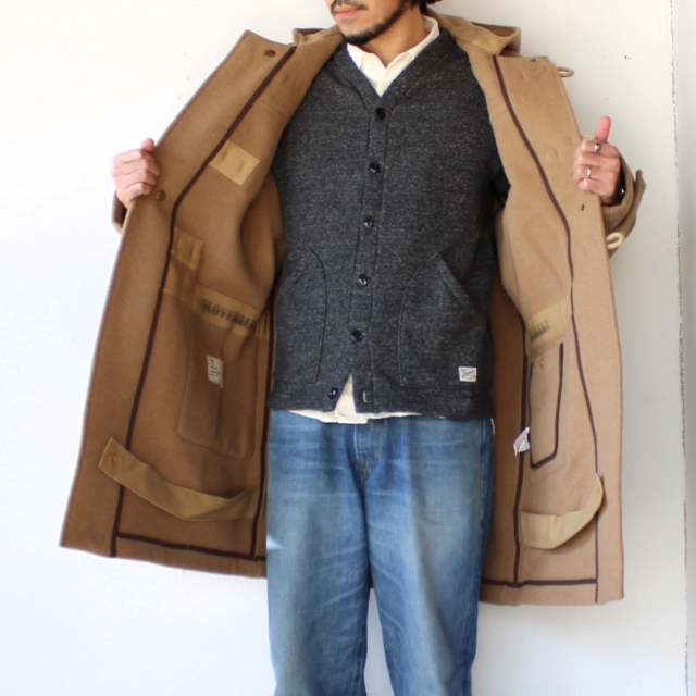 GLOVERALL ダッフルコート MONTY / 70th Anniversary model （CAMEL