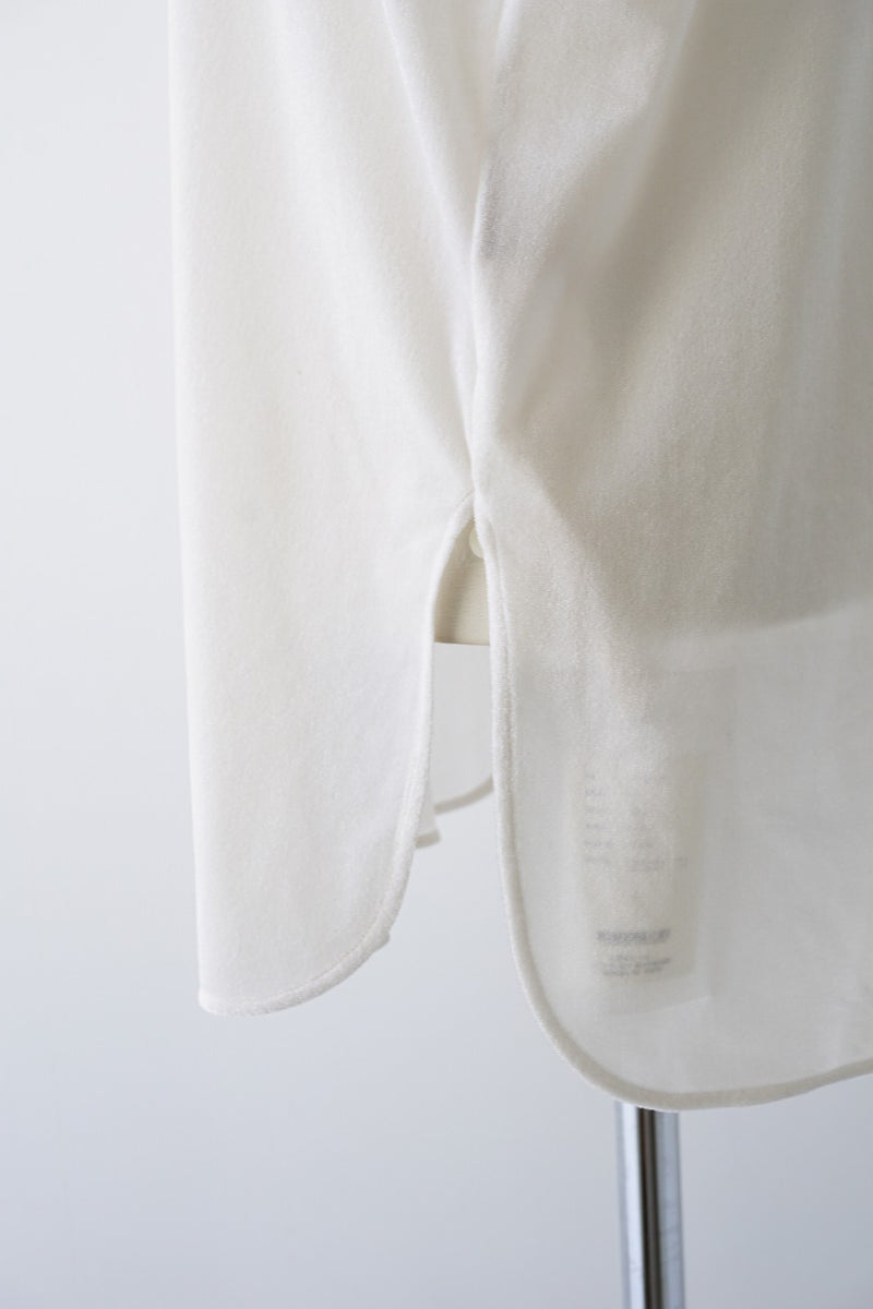 TODAYFUL（トゥデイフル）Roundhem Velour Shirts 在庫はお問合せ