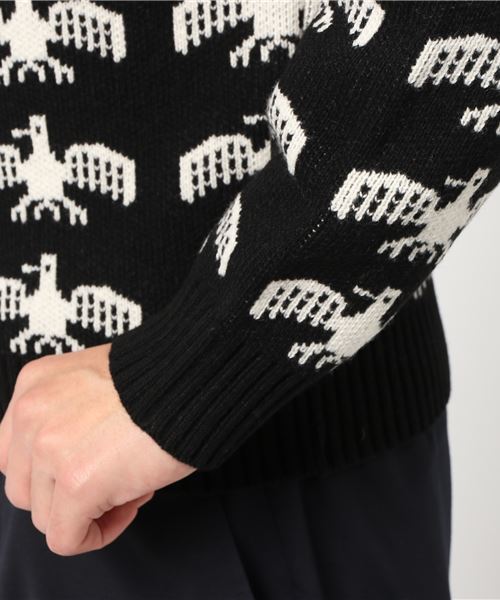 CALEE（キャリー）の「Eagle knit sweater（ニット/セーター）」 - WEAR