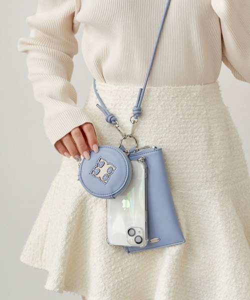 Chico（チコ）の「レザーポーチ付スマホショルダー（スマホグッズ