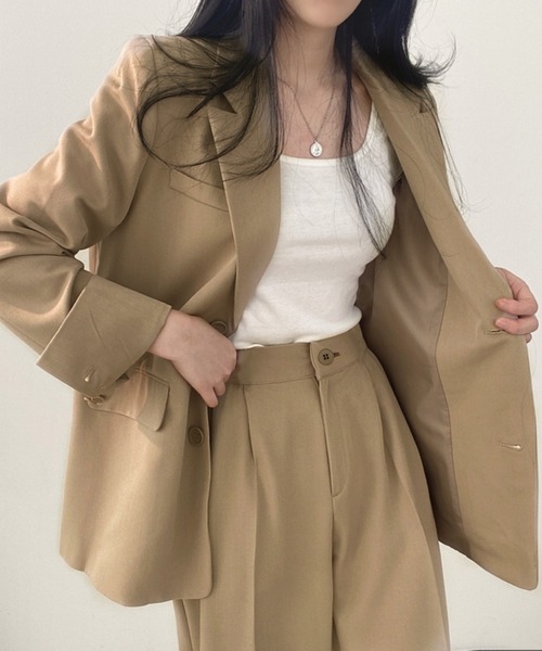 セール】セットアップ【テーラージャケット×ワイドパンツSET