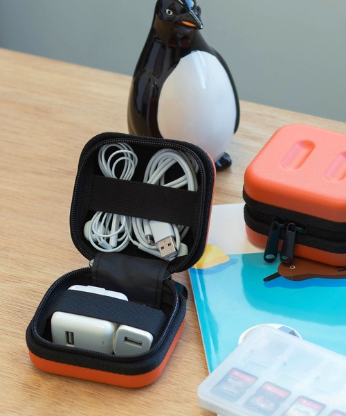 nahe ネーエ ハードシェルケース ガジェット収納 マルチポーチ