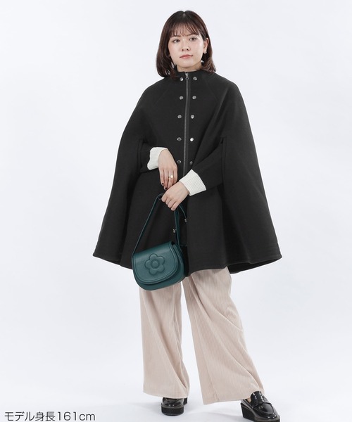 MARY QUANT（マリークワント）の「アーカイブポンチョ2 ロングコート