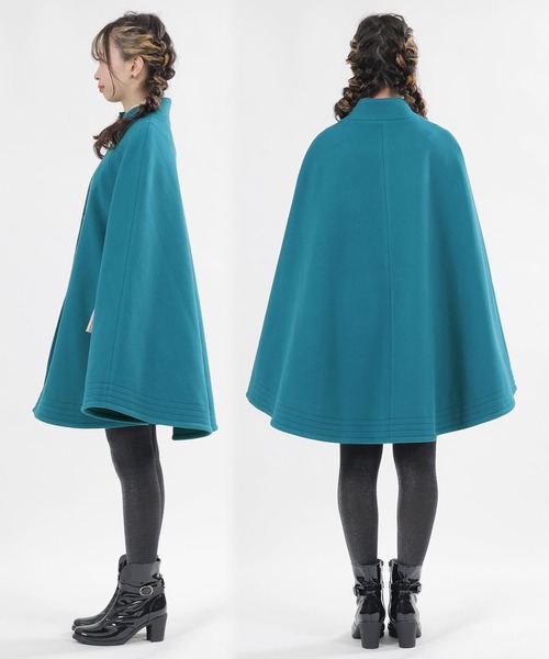 MARY QUANT（マリークワント）の「アーカイブポンチョ2 ロングコート