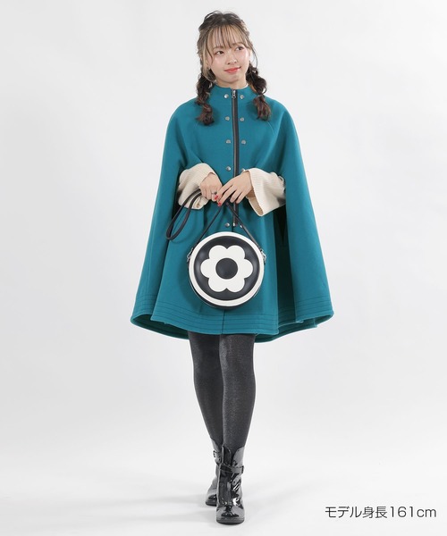 MARY QUANT（マリークワント）の「アーカイブポンチョ2 ロングコート