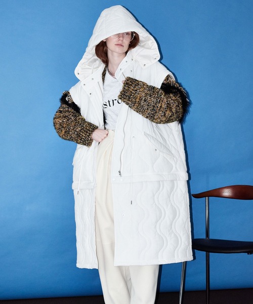 MAISON SPECIAL（メゾンスペシャル）の「Multiway Quilting Mod Coat