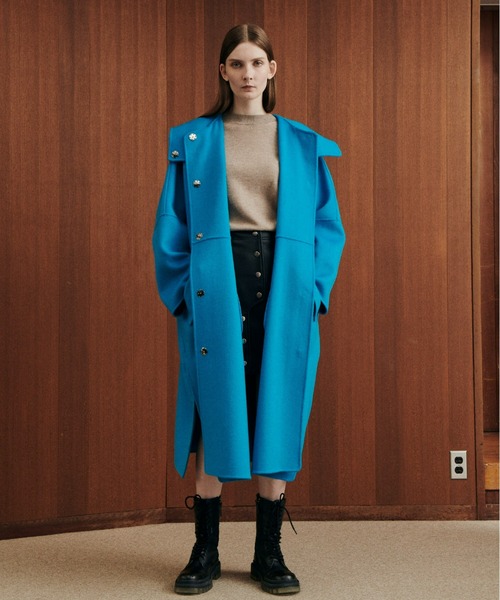 LE CIEL BLEU（ルシェルブルー）の「フードオーバーコート / Hooded